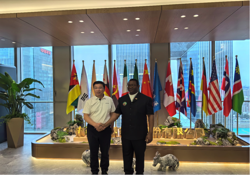赞比亚驻华大使到访太阳成集团tyc539官网集团总部