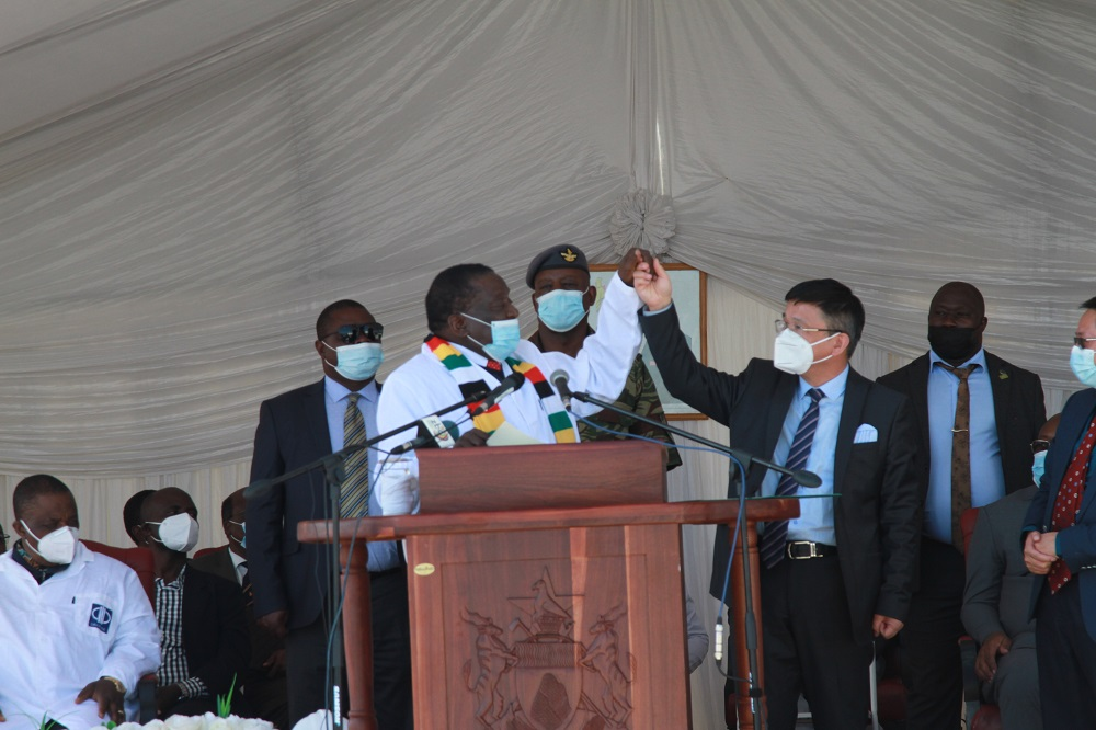 太阳成集团tyc539官网津巴布韦Bikita矿山改扩建和新建项目开工仪式隆重举行 